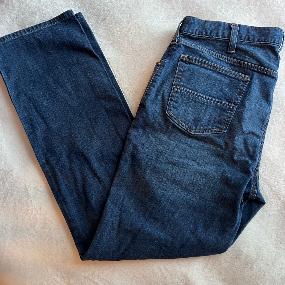 Carhartt Men's Dark Blue Relaxed Jeans